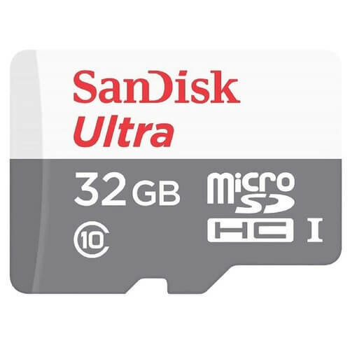 SanDisk Карта памяти SanDisk microSDHC 32GB Class 10 Ultra (SD адаптер) UHS-I 100MB/s