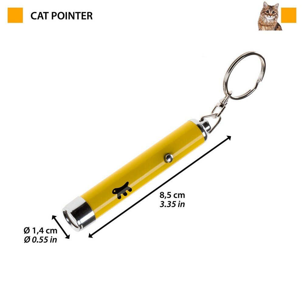 Игрушка CAT POINTER для кошек (со светящимся LED-лучом) - фотография № 3