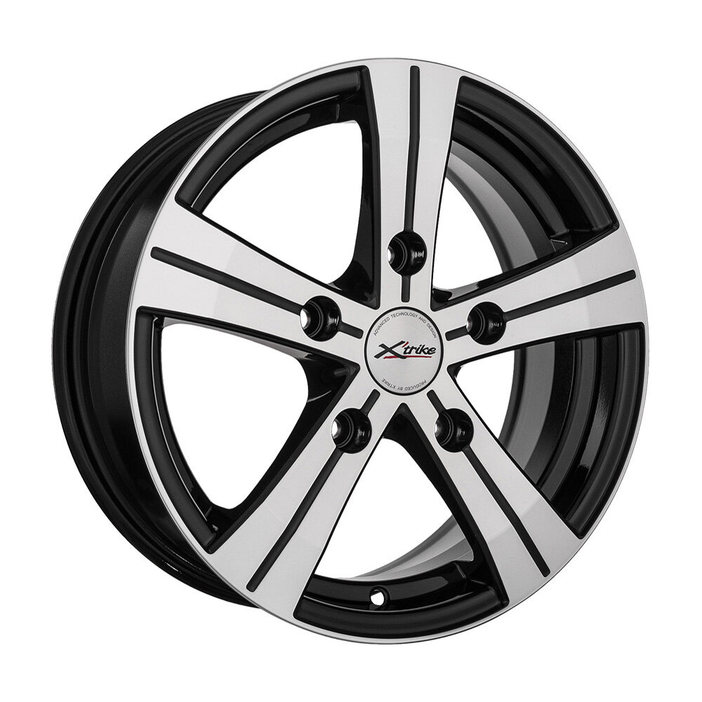 X'trike X-121 6x15 5/139,7 ET40 d98 (BK/FP)