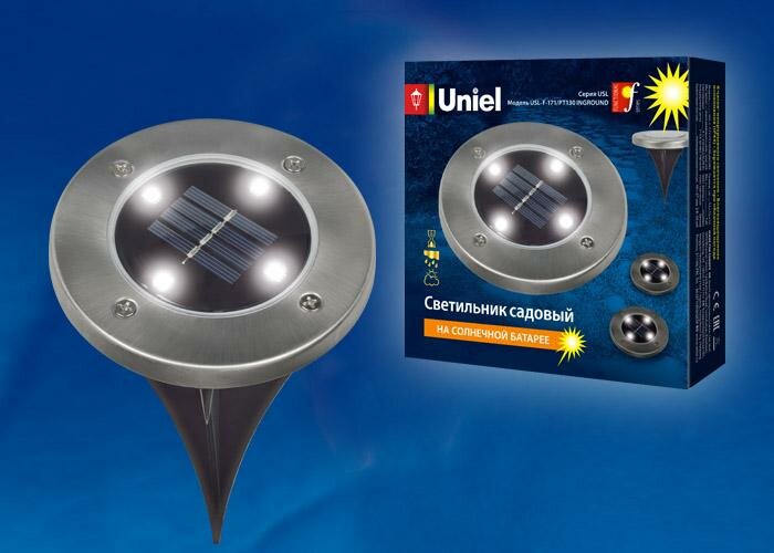 Uniel Светильник на солнечных батареях (UL-00004274) Uniel Functional USL-F-171/PT130 Inground