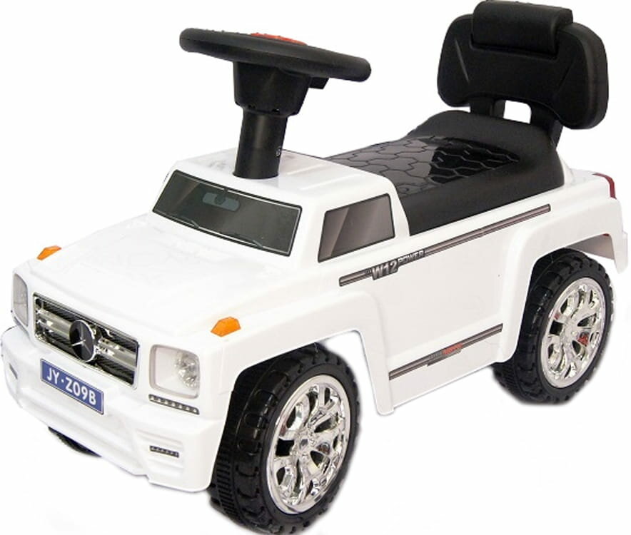 RIVERTOYS толокар Mercedes JYZ-09B - белый