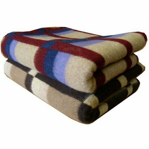 Одеяло полушерстяное ГОСТ 9382-2014 классическое, Размер одеяла 1,5 спальное - фотография № 1
