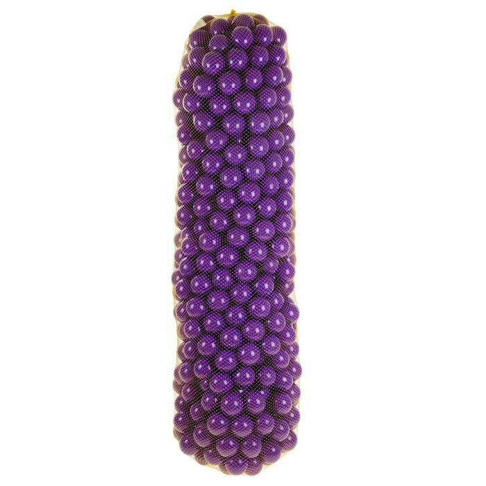 Набор шаров для сухого бассейна 500 шт, цвет: фиолетовый - фотография № 4