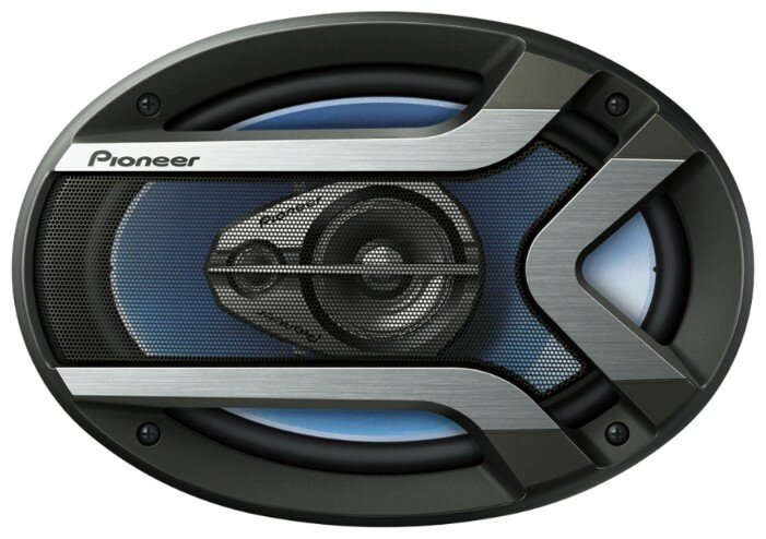 Колонки автомобильные Pioneer TS-6939R 500Вт 92дБ 4Ом 16x23см (6.3x9дюйм) (ком.:2кол.) коаксиальные трехполосные