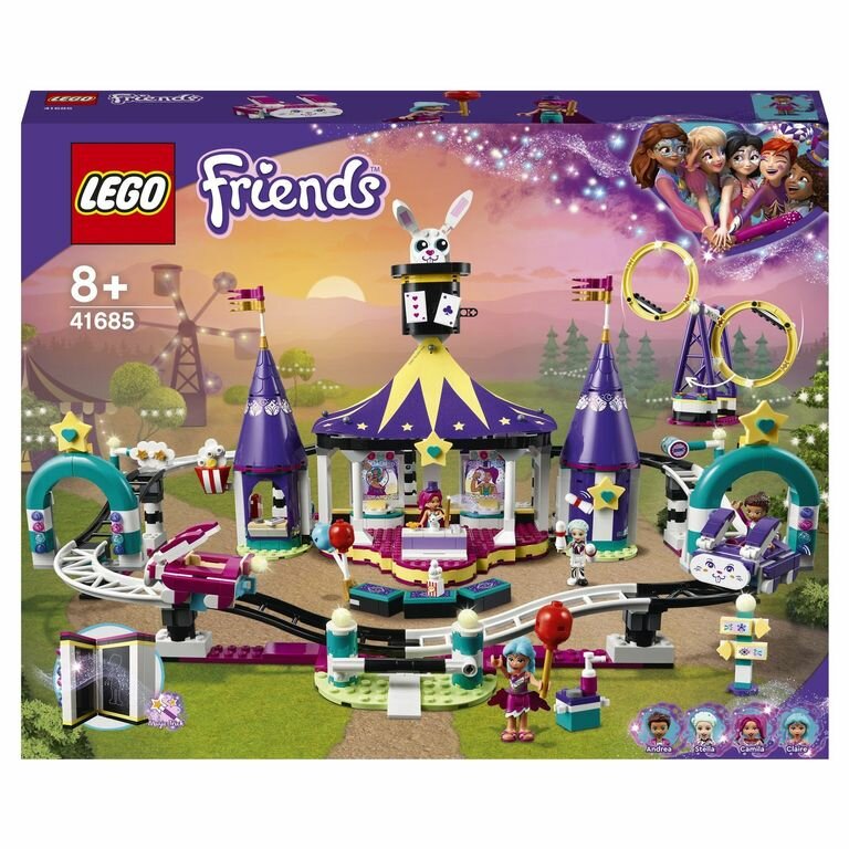 LEGO Friends Конструктор Американские горки на Волшебной ярмарке, 41685