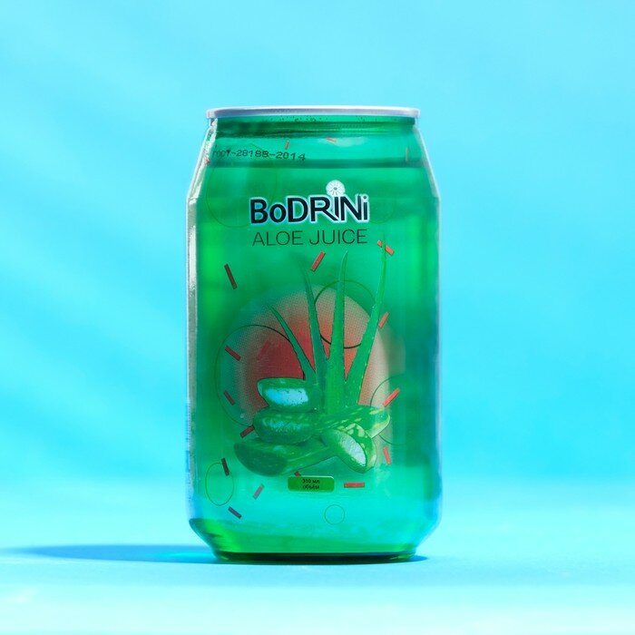 Напиток BoDRINi негазированный со вкусом Алоэ, 310 мл - фотография № 1