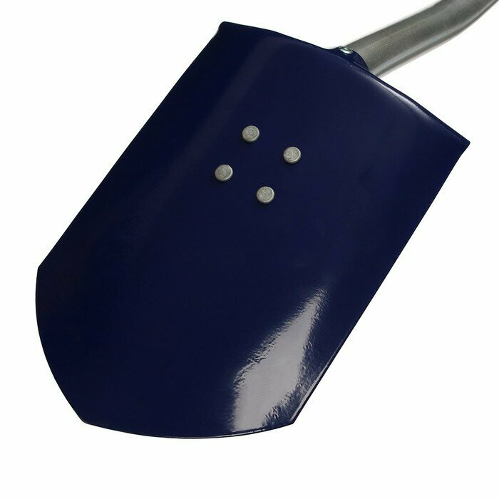 Лопата универсальная, эргономичный алюминиевый черенок, с ручкой, "Форсаж" - фотография № 2