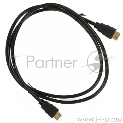 Кабель аудио-видео Buro Hdmi (m)/HDMI (m) 1.5м. Позолоченные контакты черный (bhp)