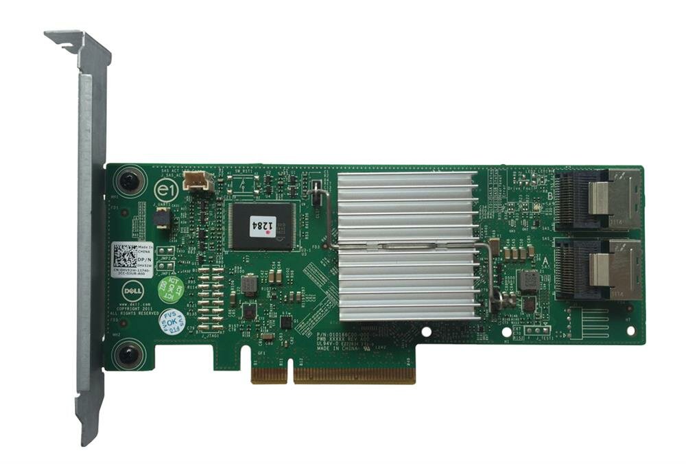 Контроллер Dell PERC H310 SAS/SATA PCI-E 8x 6GB/s 8 int. RAID 0, 1, 10, 5, 50, 6, 60 Full-Type (03P0R3 / 3P0R3) (аналог LSI 9211-8i)