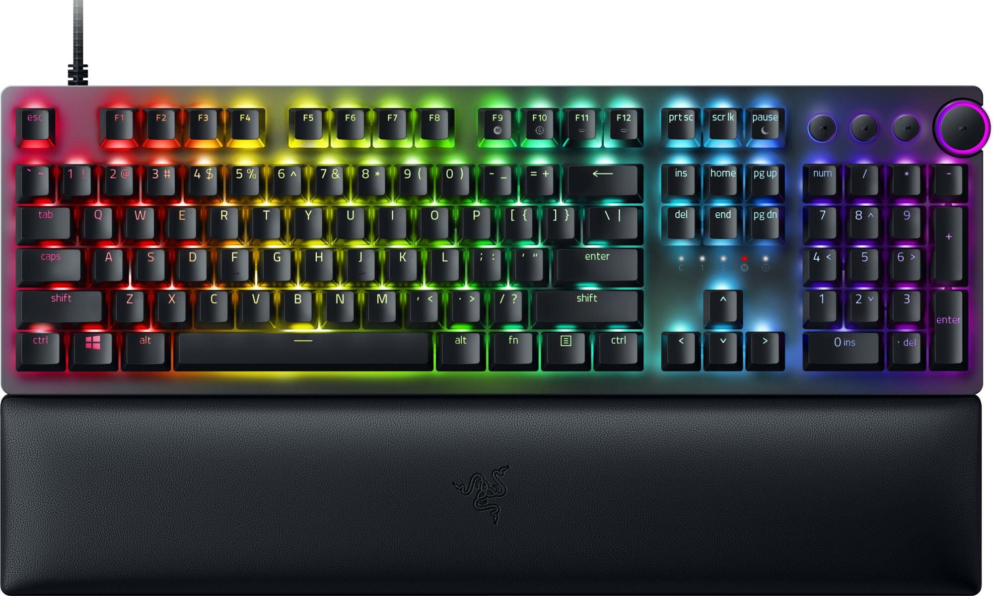 Игровая клавиатура Razer Huntsman V2 Purple Switch RZ03-03931300-R3R1 (Black)