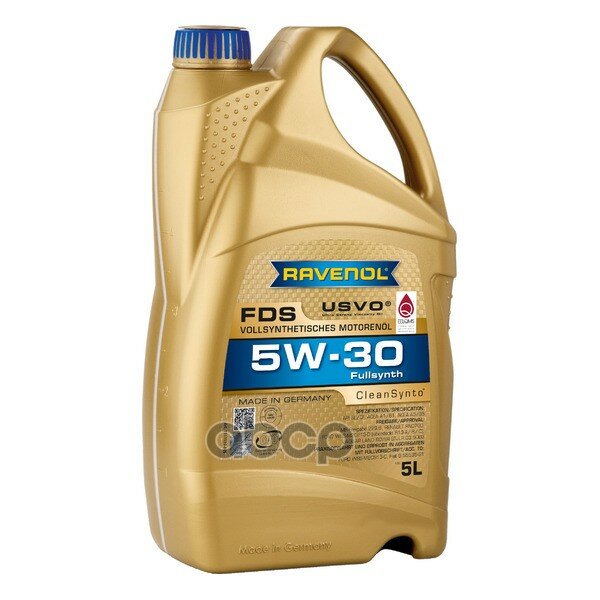 Масло Моторное Fds 5w-30 5л (Синтетика+Пао) Ravenol арт. 4014835795655