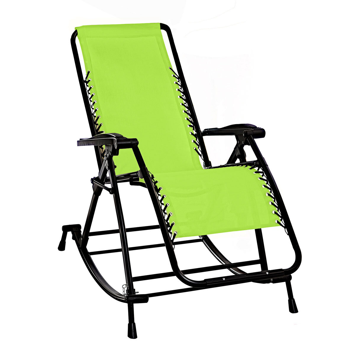 Кресло - качалка "Vario", зеленое - фотография № 2