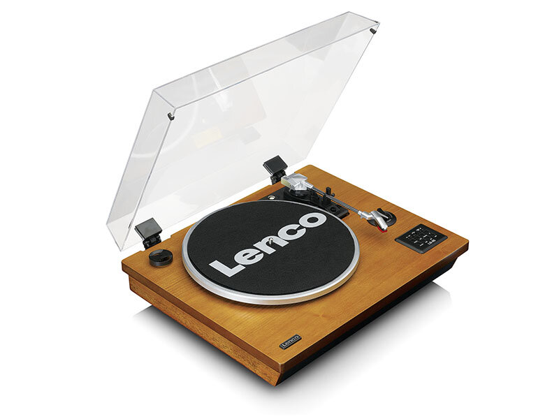 Виниловый проигрыватель Lenco LS-55 WALNUT