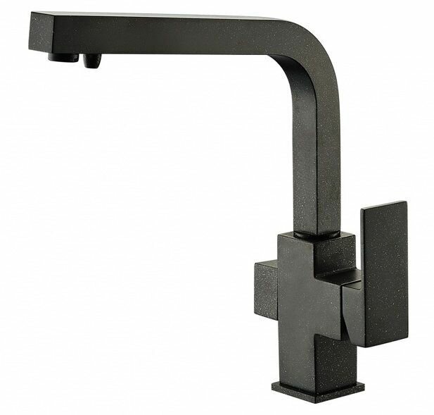 Смеситель для кухни под фильтр ZORG ZR 311 YF CLEAN WATER черный металлик