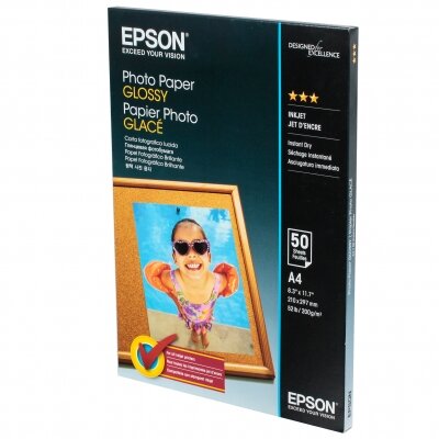 Бумага EPSON Photo Paper Glossy 50л./A4 C13S042539