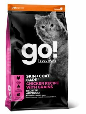 GO! беззерновой корм для котят и кошек с цельной курицей, фруктами и овощами
