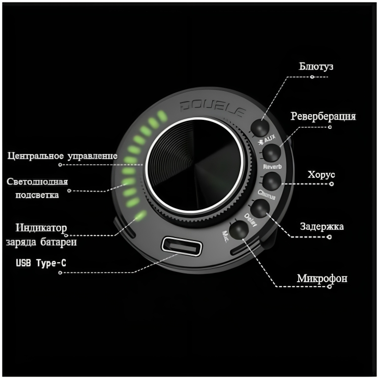 Звукосниматель трансакустический X2 DOUBLE OS1