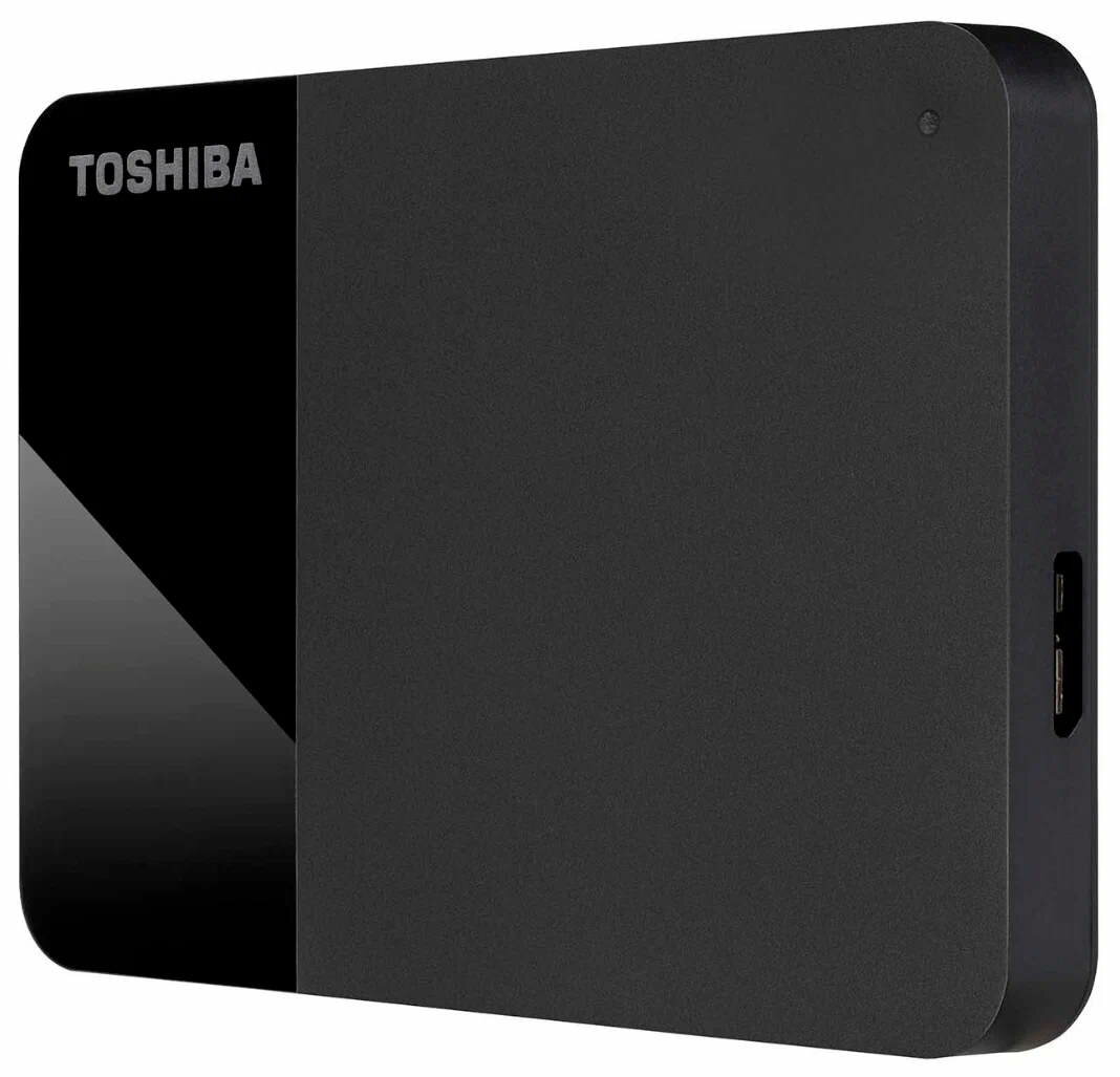 Toshiba Внешний HDD Toshiba Canvio Ready 2ТБ, 3.2, USB 3.2 Gen 1, черный