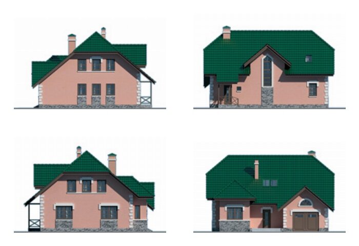 Проект дома Plans-51-90 (220 кв.м, газобетон) - фотография № 3