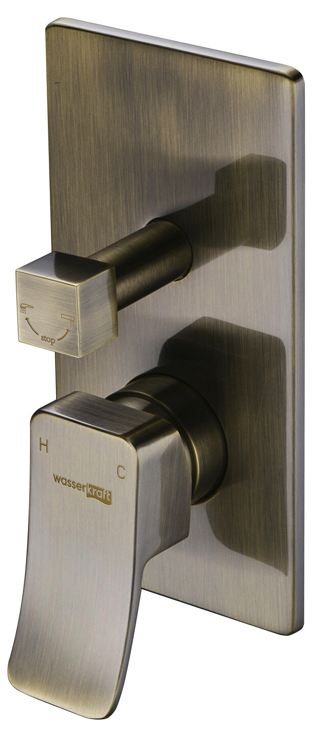 Встраиваемый смеситель для ванны WasserKraft Exter 1641