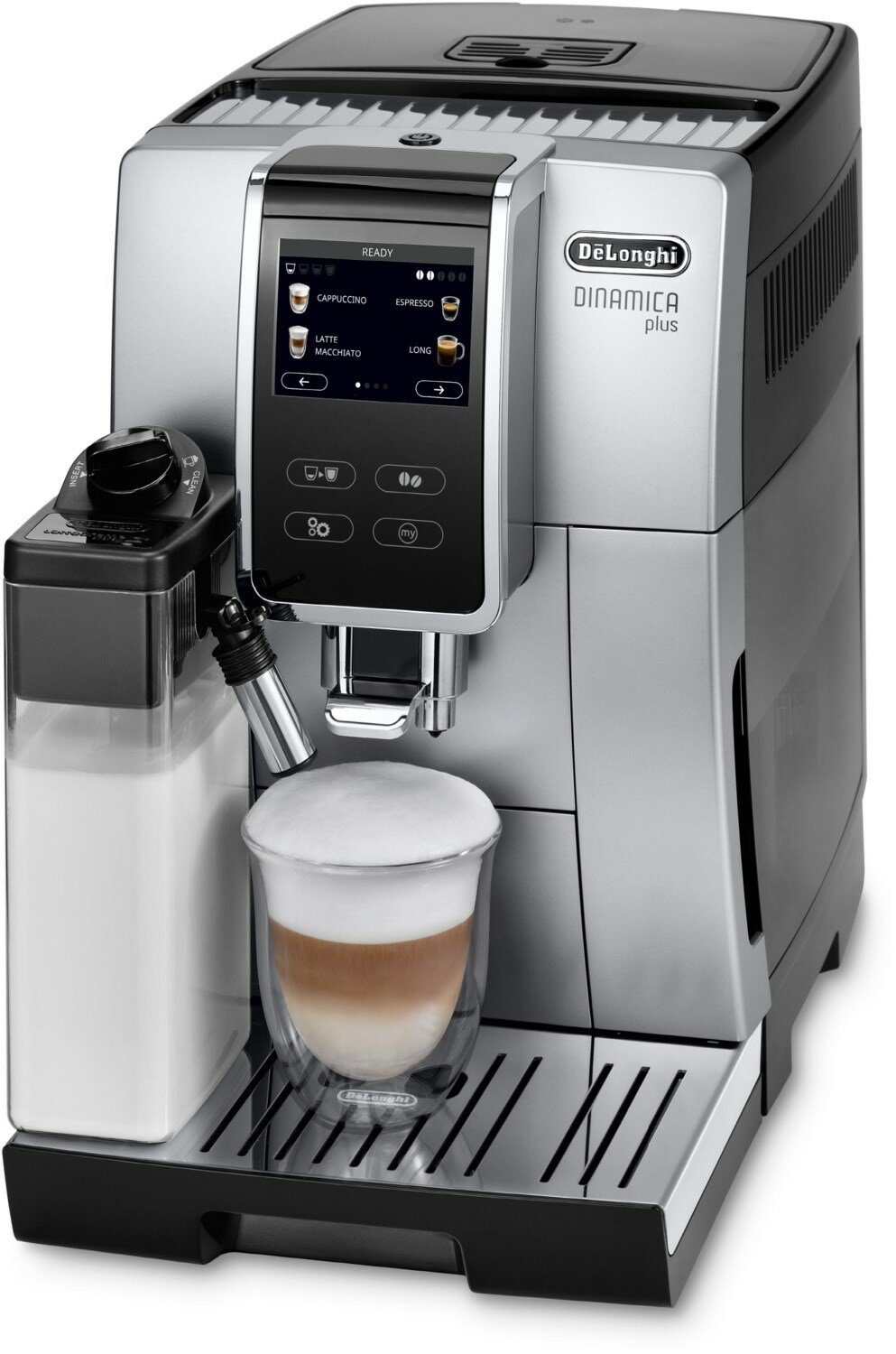 Кофемашина DeLonghi ECAM 370.70.SB silver/black