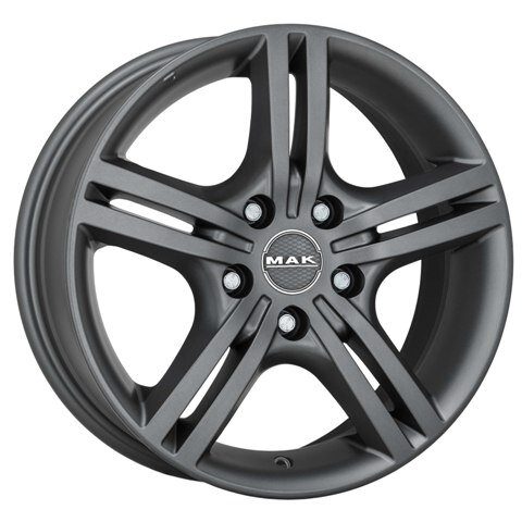 Литые колесные диски MAK Veloce Matt Titan 6.5x16 5x114.3 ET40 D76 Серый тёмный матовый (F6560FOMT40FF)