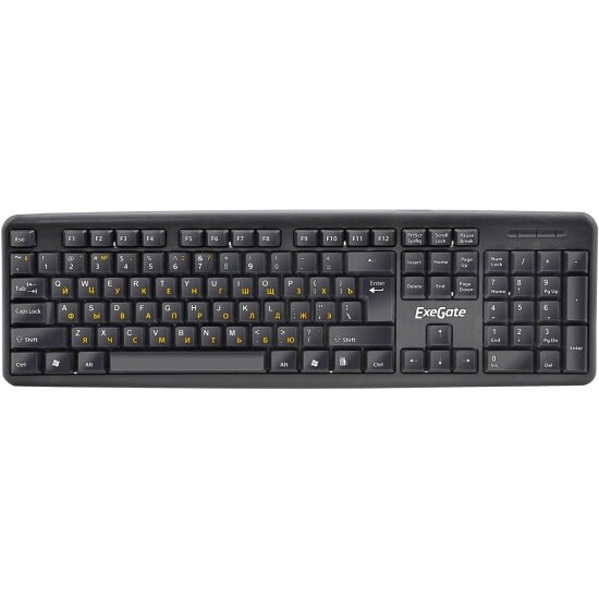 Клавиатура EXEGATE LY-331L черный (EX263906RUS)