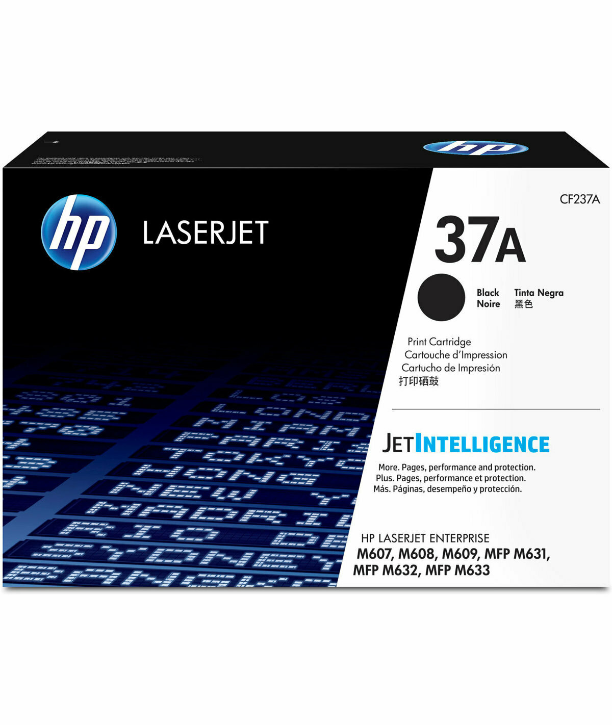 Картридж для печати HP Картридж HP 37A CF237A вид печати лазерный, цвет Черный, емкость