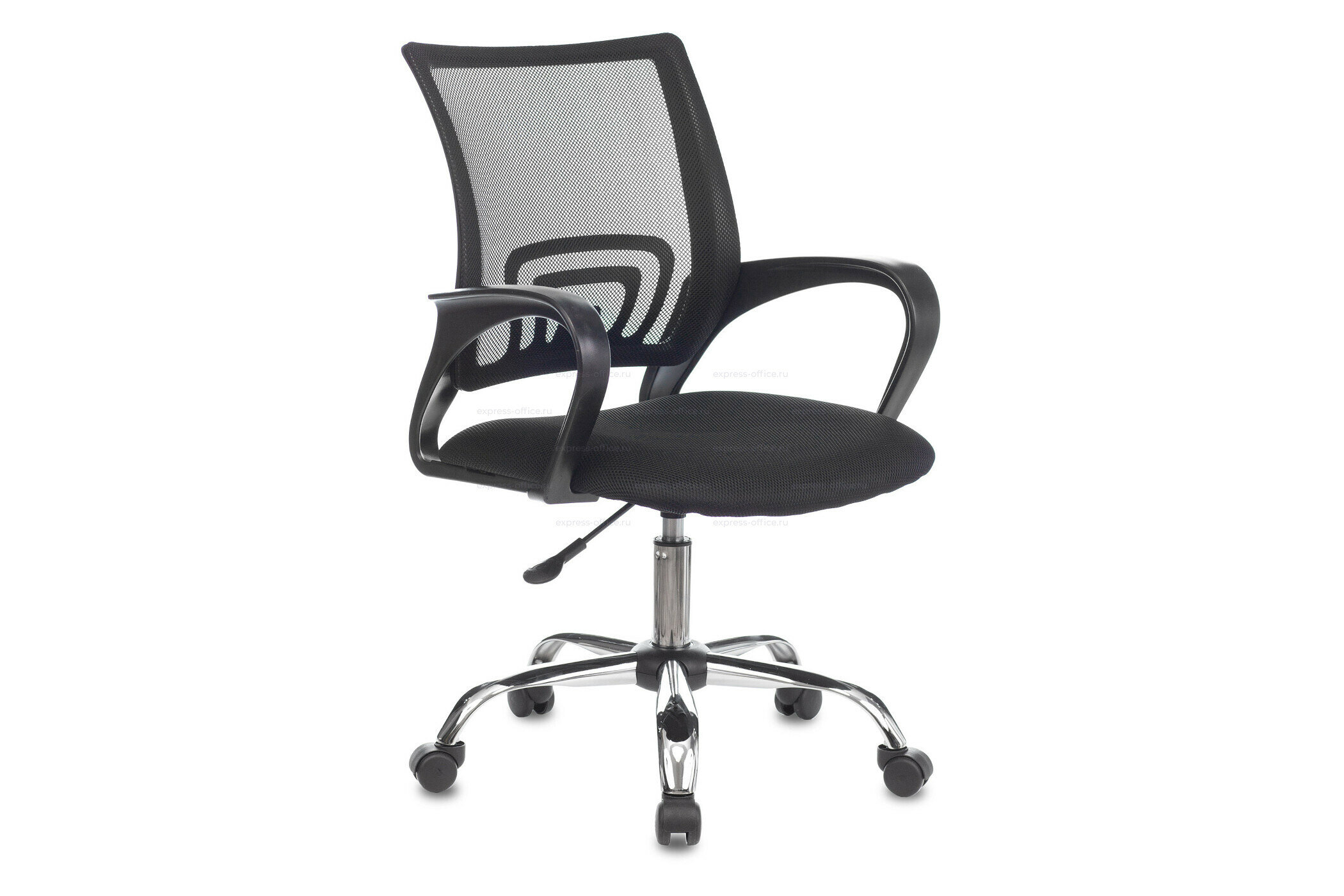 Компьютерное кресло Бюрократ CH-695NLTSL офисное, обивка: текстиль, цвет: черный