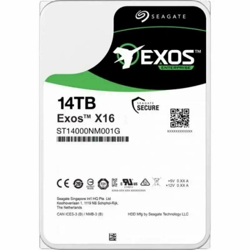 Жесткий диск Seagate Exos X16 14Tb
