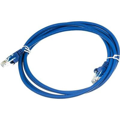 Патч-корд Lanmaster UTP Lan-pc45/u5e-2.0-bl вилка RJ-45-вилка RJ-45 кат.5е 2м синий Lszh (уп.:1шт) L