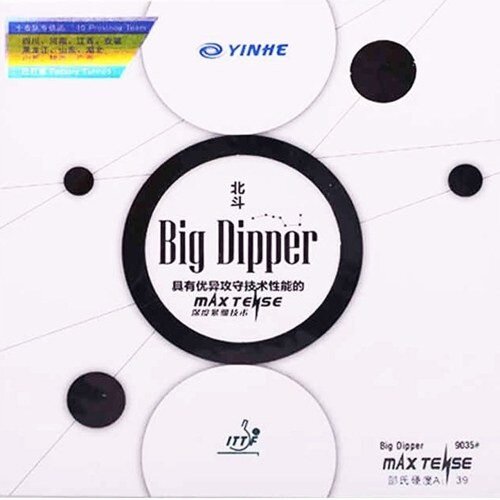 Накладка для настольного тенниса Yinhe Big Dipper 38 Soft, Red, 2.2