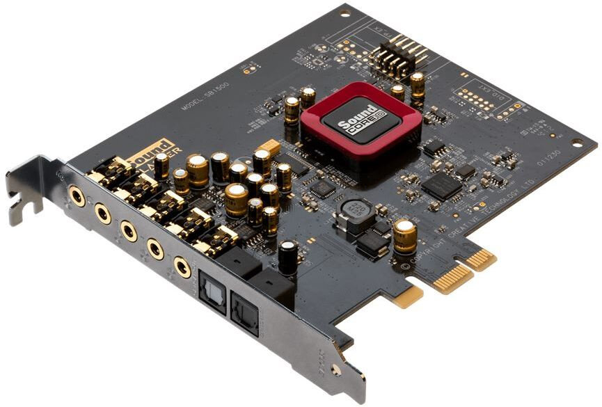 Звуковая карта Creative PCI-E Sound Blaster Z SE Sound Core3D 5.1 Ret - фотография № 5