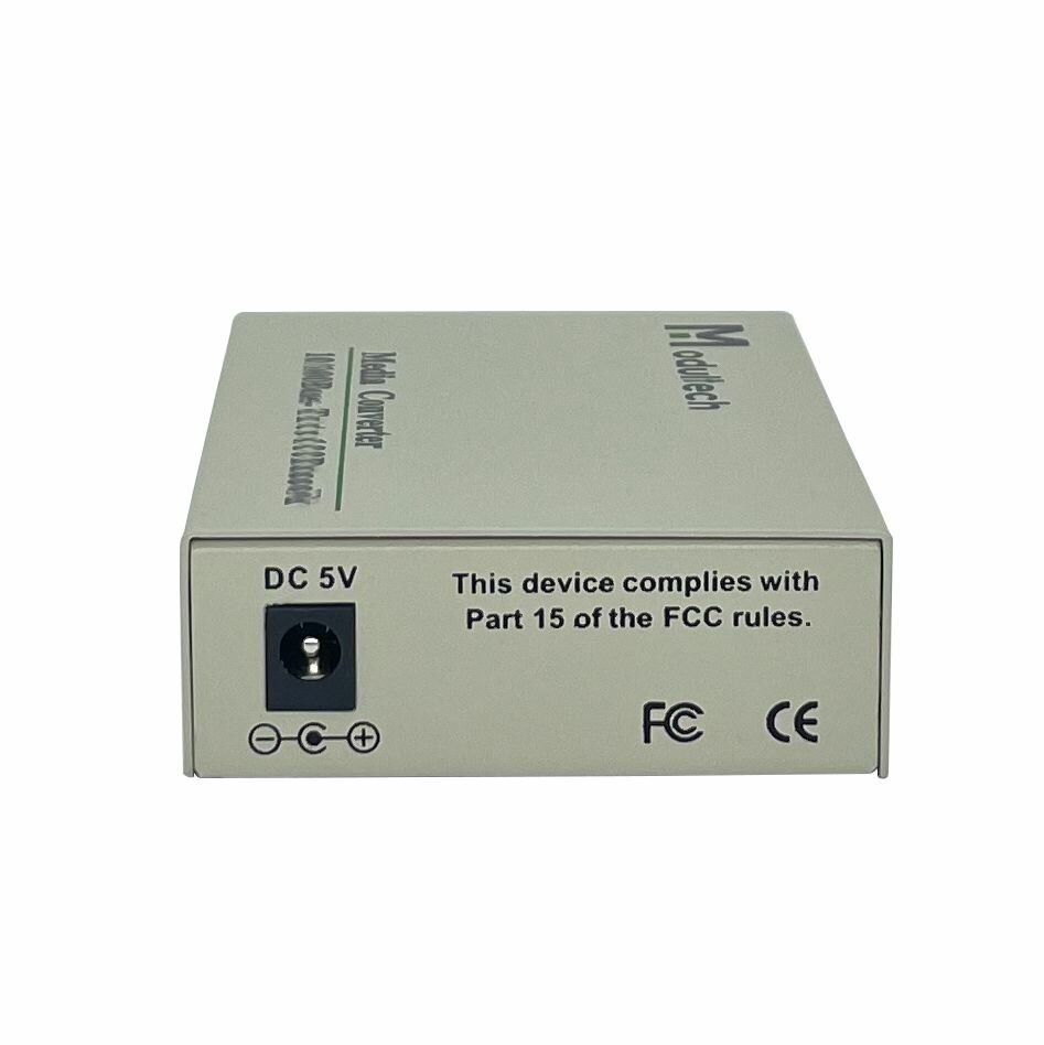 Медиаконвертер WDM, 40 км, 10/100/1000 Base-T – 1000 Base-FX, Tx:1550/Rx:1310, RJ-45, SC — фото 2