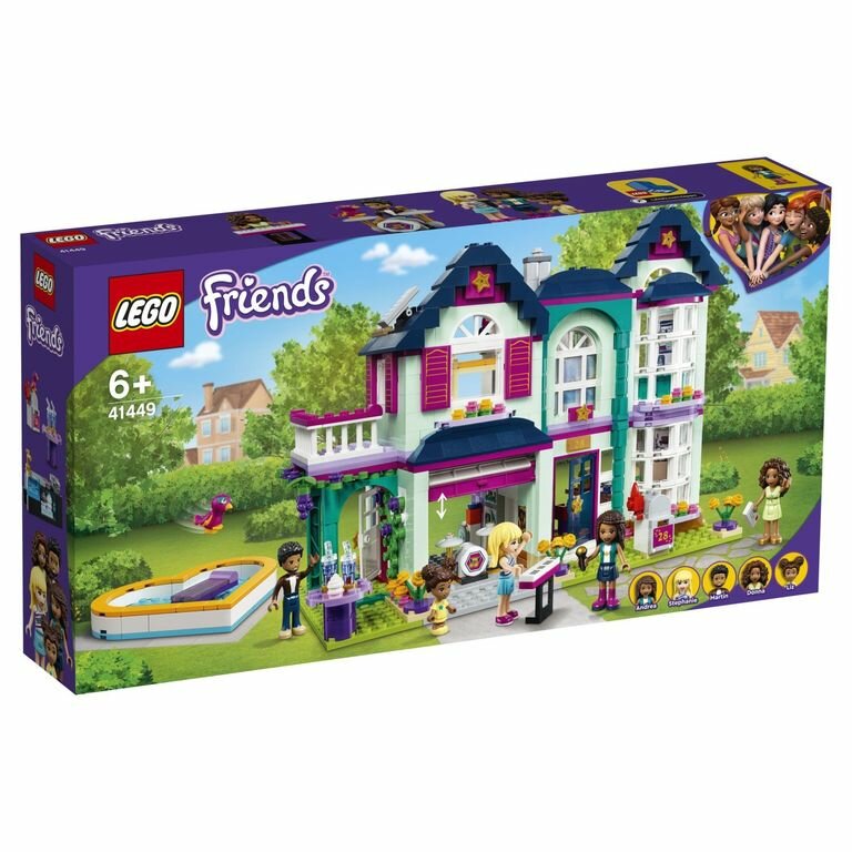 LEGO Friends Конструктор Дом семьи Андреа, 41449