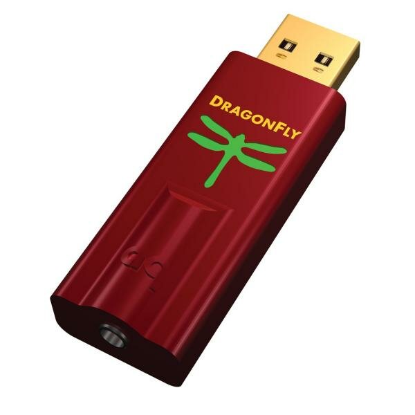 Портативные ЦАПы Audioquest DragonFly 1.5 red