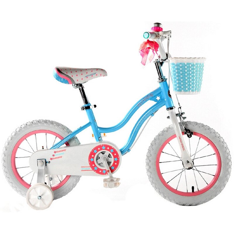 ROYAL BABY детский велосипед Stargirl Steel - 18 дюймов (голубой)