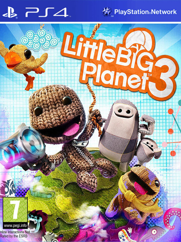 PlayStation Игра LittleBigPlanet 3 (русская версия) (PS4)