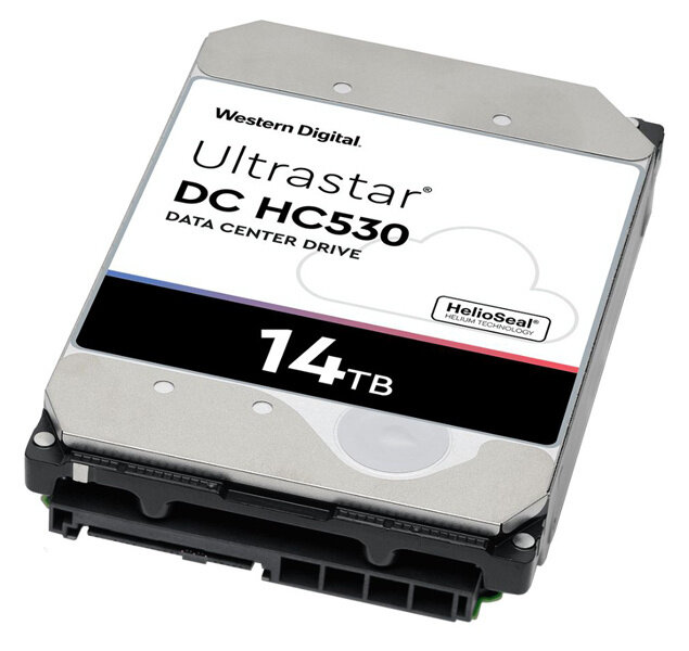 Жесткий диск WD Ultrastar DC HC530 WUH721414AL5204, 14ТБ, HDD, SAS 3.0, 3.5" [0f31052]
