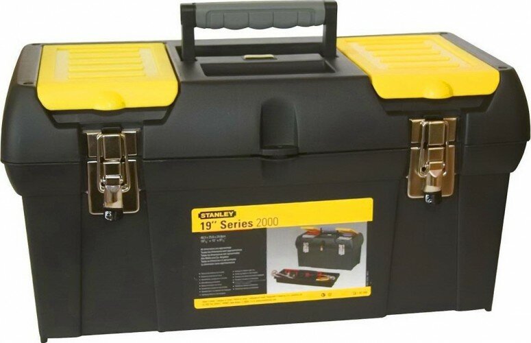 Ящик для инструмента STANLEY 2000 METAL LATCH TOOLBOX 19" 1-92-066