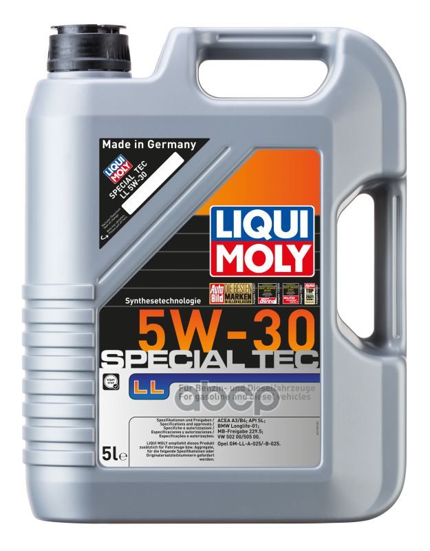 Liqui moly Масло Моторное Liqui Moly Special Tec Ll 5W-30 5Л.