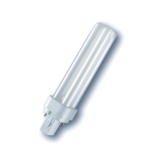 Лампа Osram DULUX D 26W/31-830 G24d-3 (тёплый белый 3000К) 4050300025711