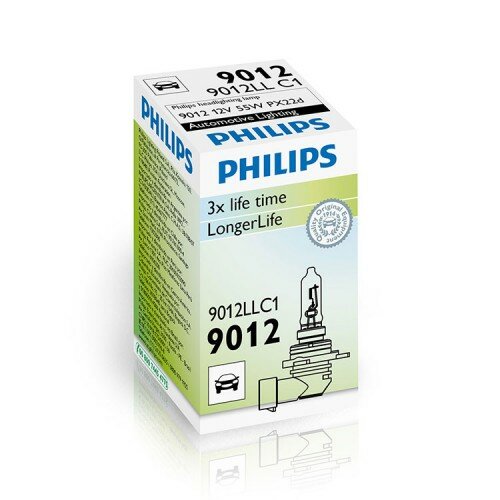 Лампа HIR2 9012 LL 12V 55W PX22d C1 PHILIPS-9012LLC1