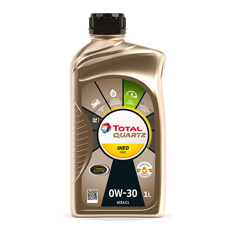 Моторное масло Total Quartz INEO FIRST 0W30 (1 л.) (арт. 183103) TOT-0W30INEO-1L
