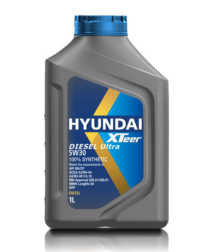 Моторное масло Hyundai XTeer Diesel Ultra 5W-30 (1л) HY-5W30-DU-1L