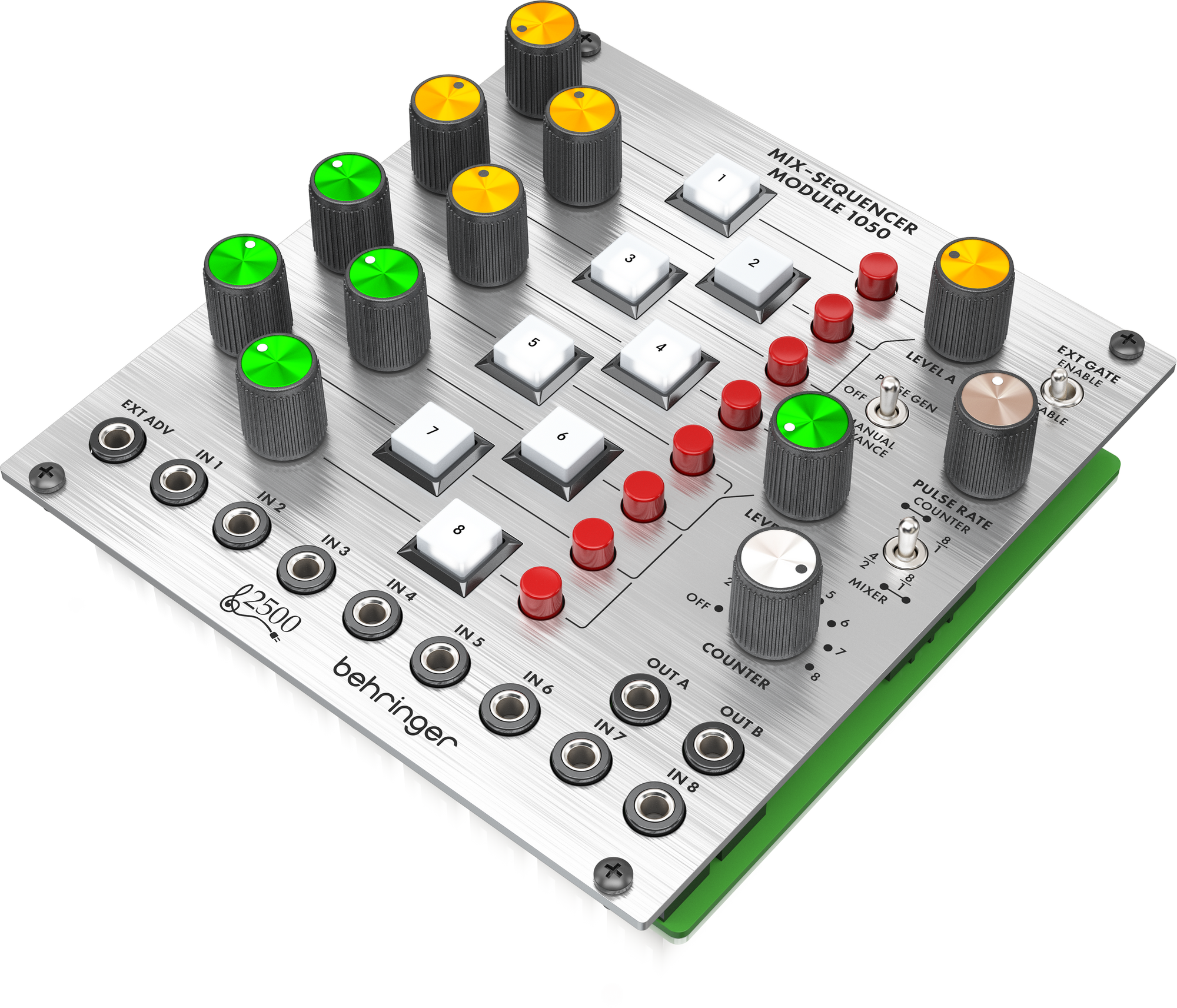 Behringer MIX-Sequencer Module 1050 8-  Mixer/Sequencer  Eurorack,     2500