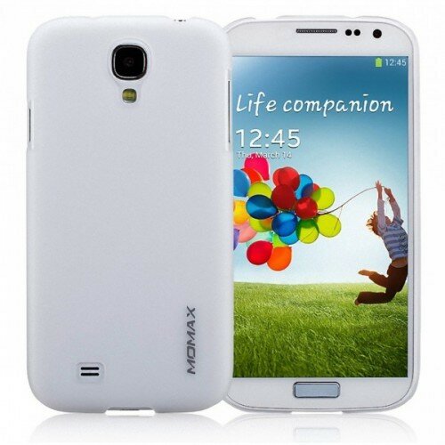 Чехол накладка Momax Ultra Thin Case для Samsung Galaxy S4 mini Clear Touch белый CUSAS4MINITW1