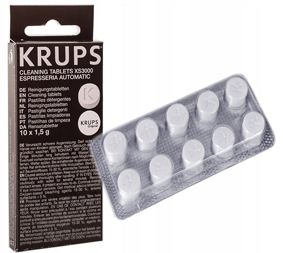 Таблетки для гидросистемы Krups XS3000, 10 шт.