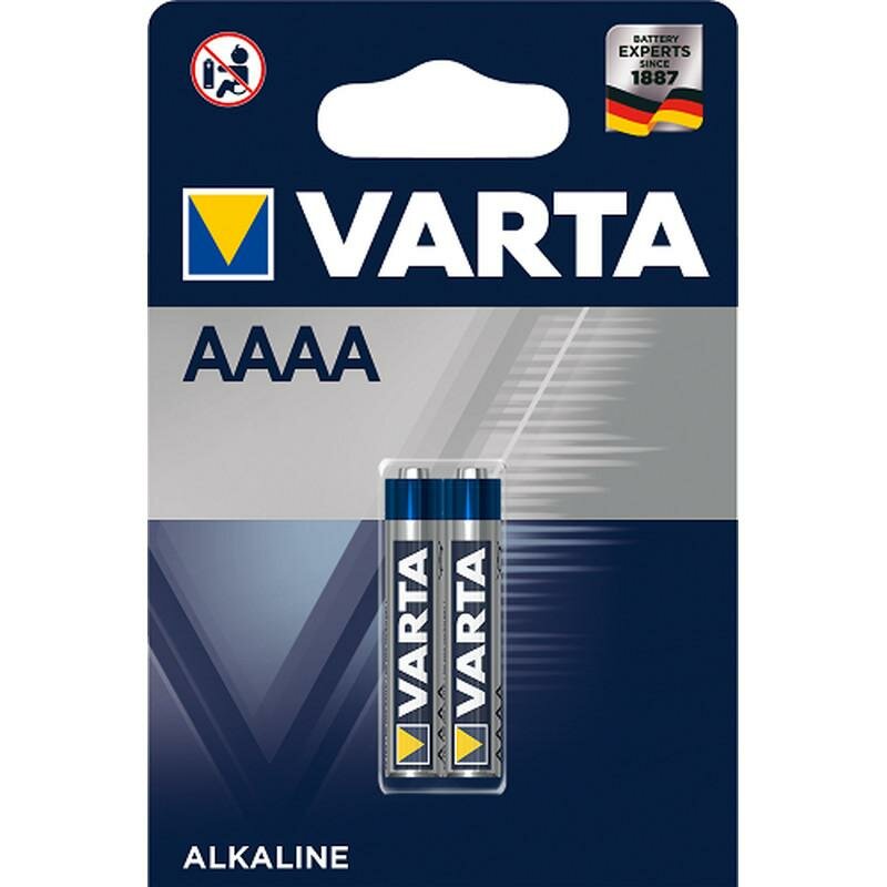 Батарейка Varta 04061101402 BL2 Alkaline 1.5V (04061) (2/20/100) - фото №1