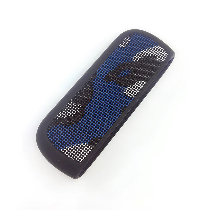 Защитный кожаный чехол с камуфляжным покрытием для ICOS 3.0 синий TNC314